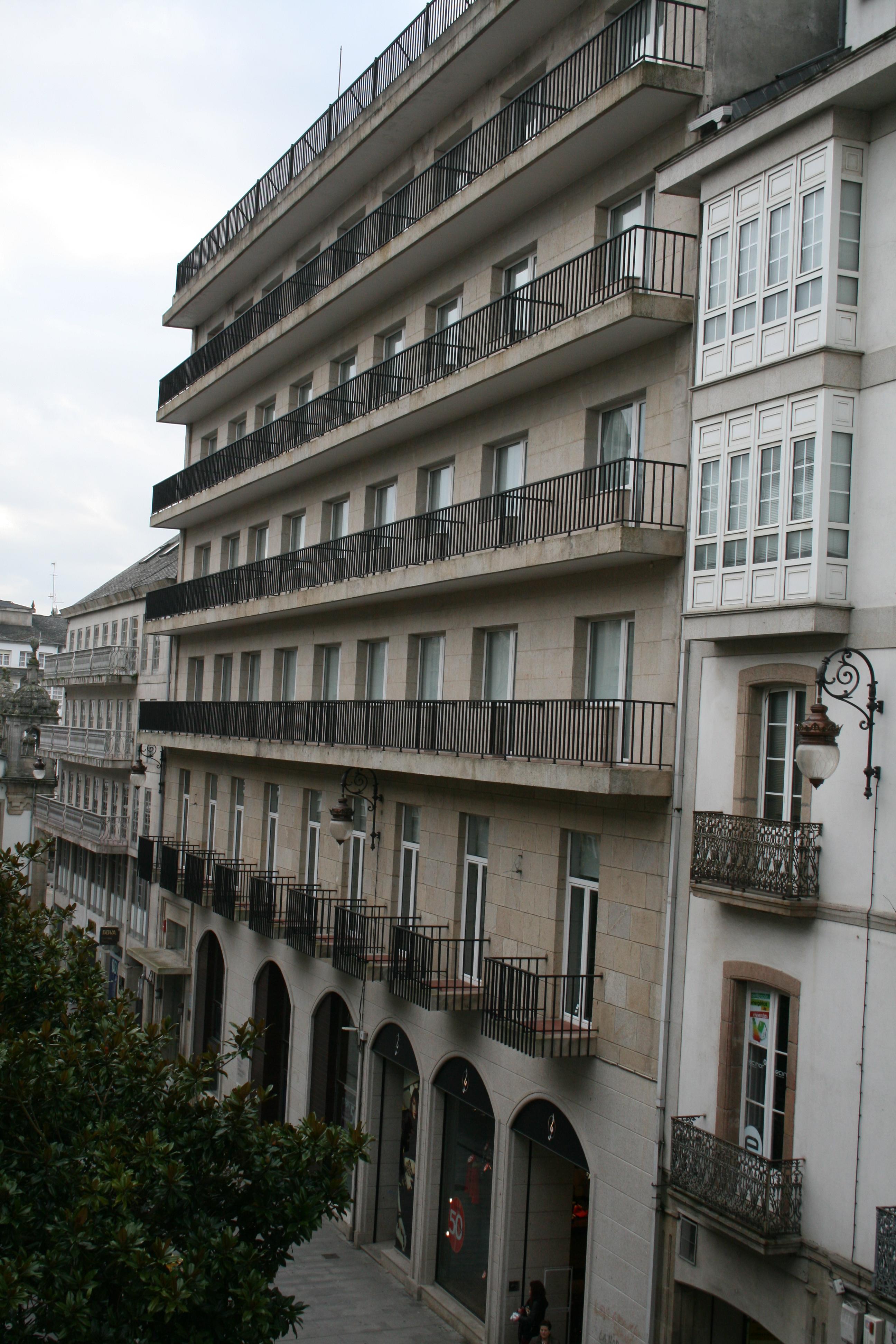 Hotel Mendez Nunez ルーゴ エクステリア 写真